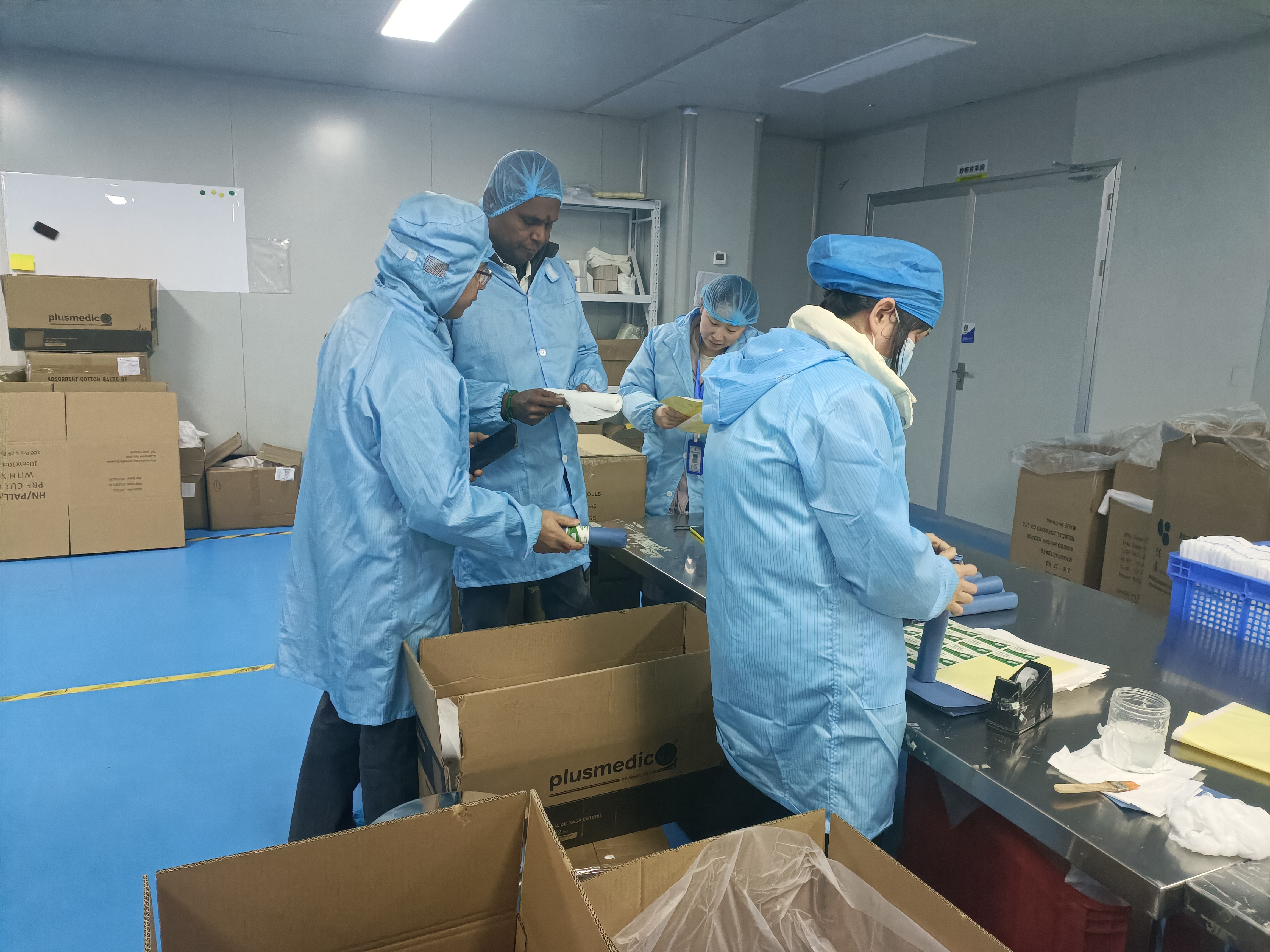 Nouvelles d'inspection d'usine du client