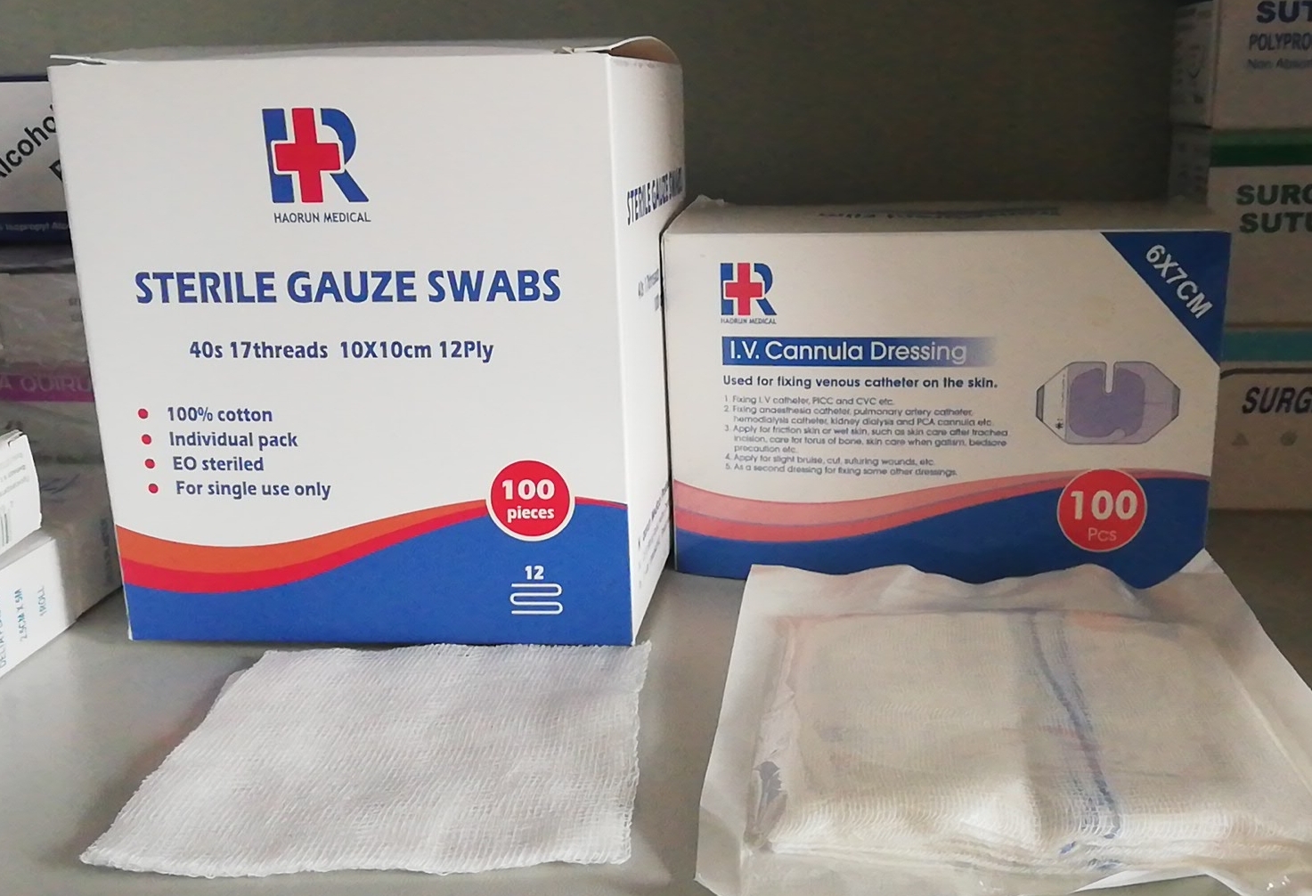 Écouvons de gaze: une alimentation médicale essentielle pour diverses applications