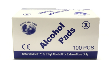 Tampon à alcool