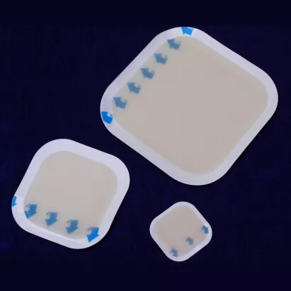 Présentation du produit du pansement hydrocolloïde à pression sur les bords