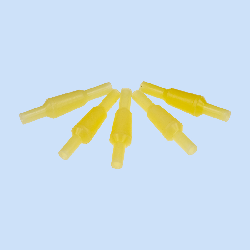 Sites d'injection de caoutchouc flexible