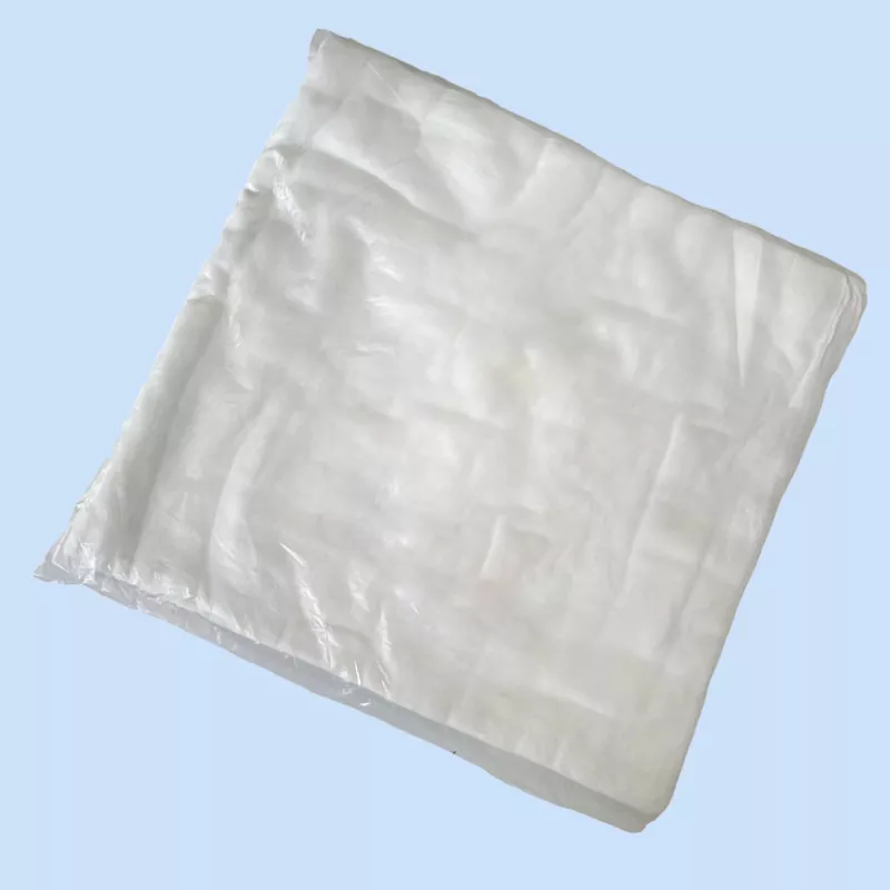 Zigzag absorbant la gaze en coton