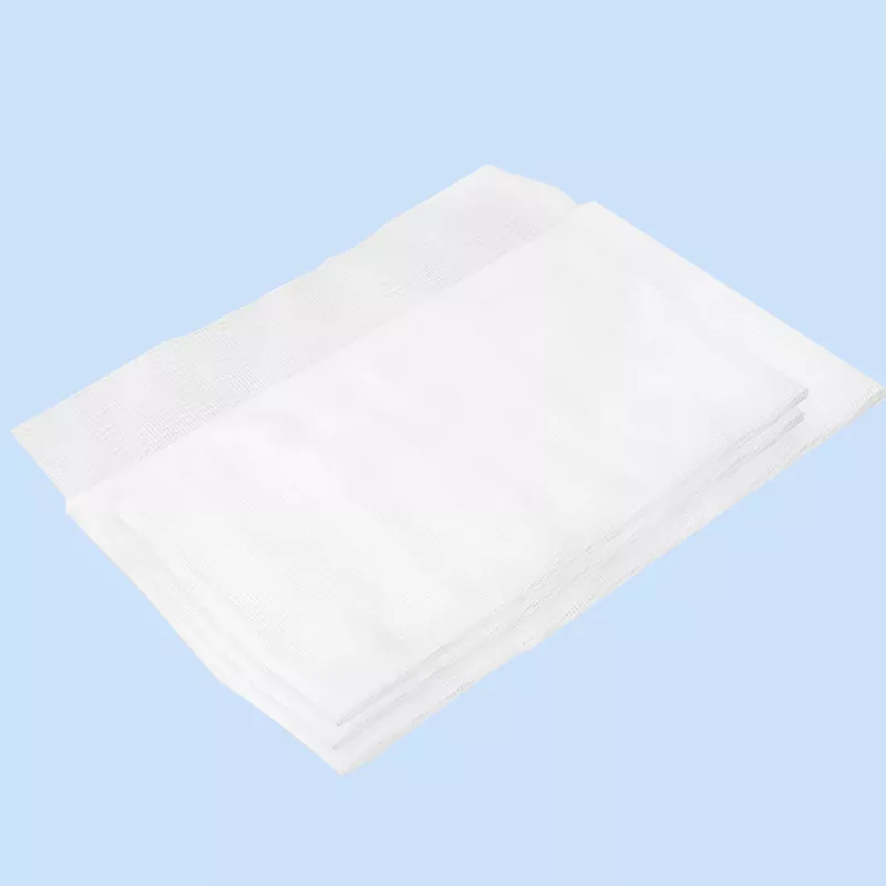 Feuille de gaze en coton absorbante