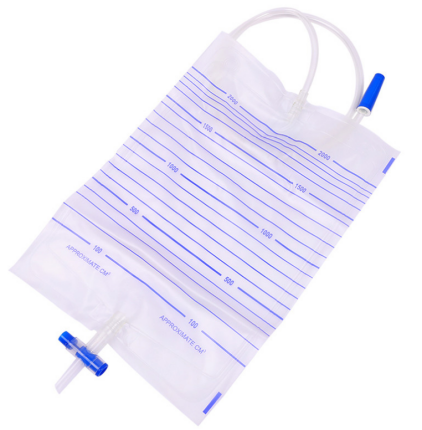 Sac d'urine avec Valve T